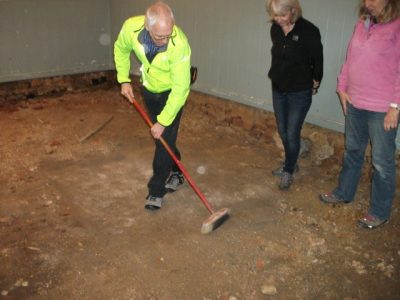Sweeping floor 2
