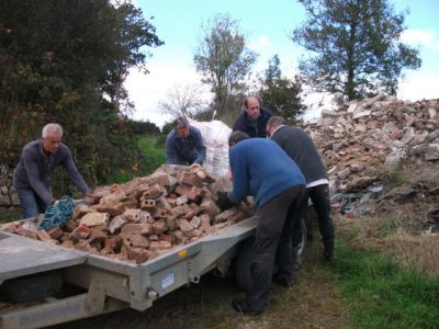 unloading-the-trailer