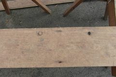 board with drain plug