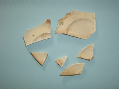 Broken plate