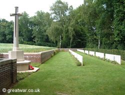 Devonshire Cemetery, Mametz