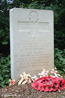 Devonshire Cemetery Memorial