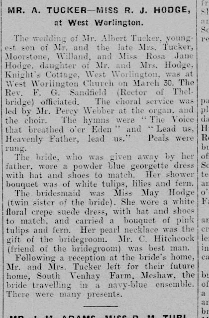 Crediton_Gazette_08_April_1937 Wedding of Hodge and Tucker.jpg