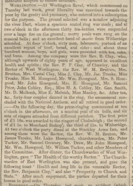 Exeter_and_Plymouth_Gazette_14_August_1847_Worlington Revel .jpg