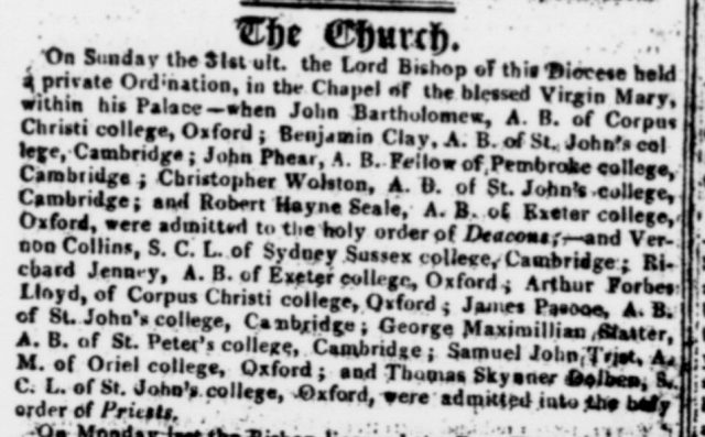 Flindells_Western_Luminary_09_September_1817_ordination of Ben Clay.jpg