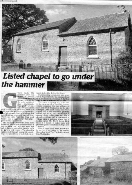 Thornham Chapel offered for sale 2016.jpg