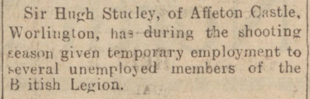 Exeter and Plymouth Gazette 18 January 1929 Temp Employment to British Legion.jpg