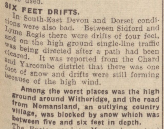 Snow Western_Times_27_January_1939 Six feet deep Witheridge.jpg