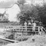 Repairs to footbridge by the Adworthy Brook
