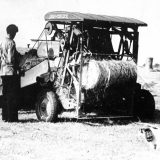 Yetheridge 1946 Aubrey Hosegood to left Ivan Sperduti to right