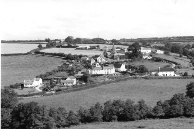 WEW13 View of West Worlington and part E Worlington pre 1980.jpg