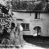 Entrance to the church showing the lytchgate