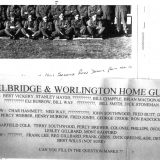 Names of the Home Guard