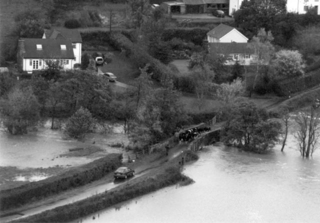 1985 Floods at West Worlington
