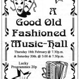 OldTime Music Hall Programme 1993