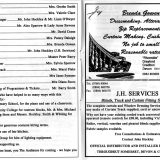 Old Time Music Hall Programme 1993