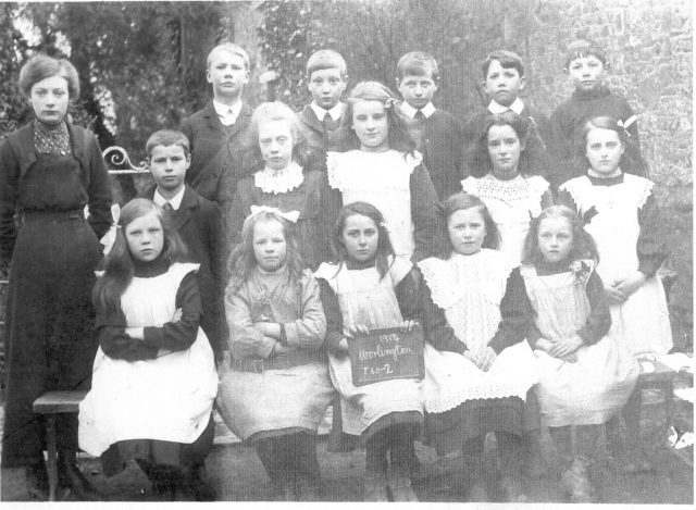 East Worlington Council School pupils