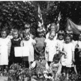Children celebrating Empire Day 24.5.50