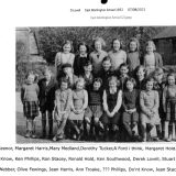 Children at East Worlington School 1952