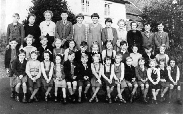 Children from East  Worlington School 1955-6