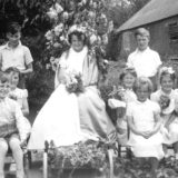 Stella Webber May Queen May 1954 and attendants