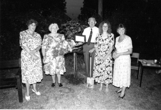 Reg Knott's retirement evening from Chair of  School Governors 20th July1996