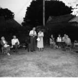 Presentation at Reg Knott's retirement 1996