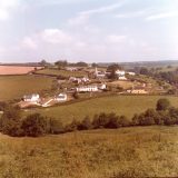 Aerial photo West Worlington July 1979