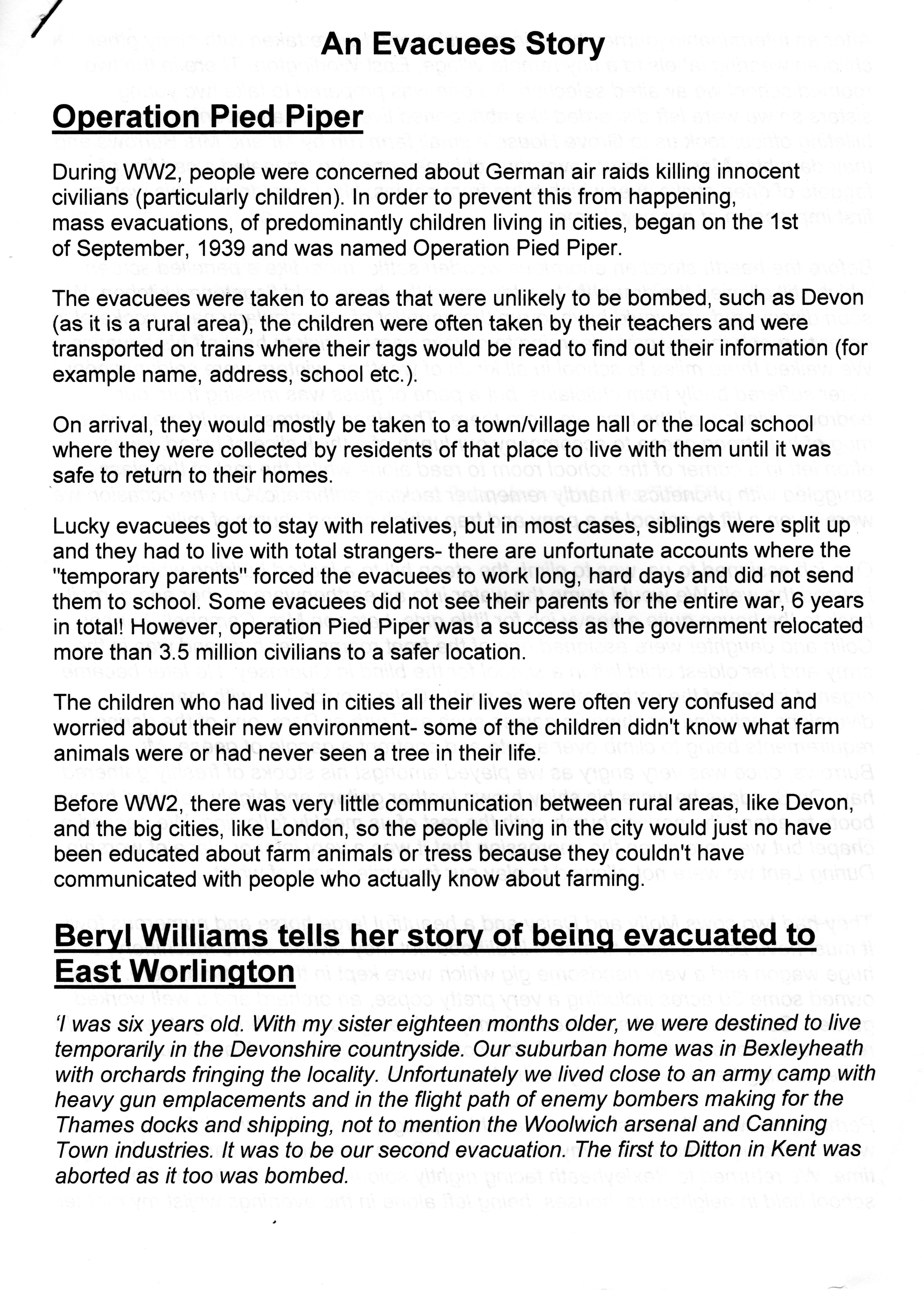 P9a Evacuation Story, page 1