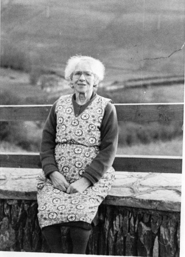 P1. Mrs Susan Chudley, Church Cottage.